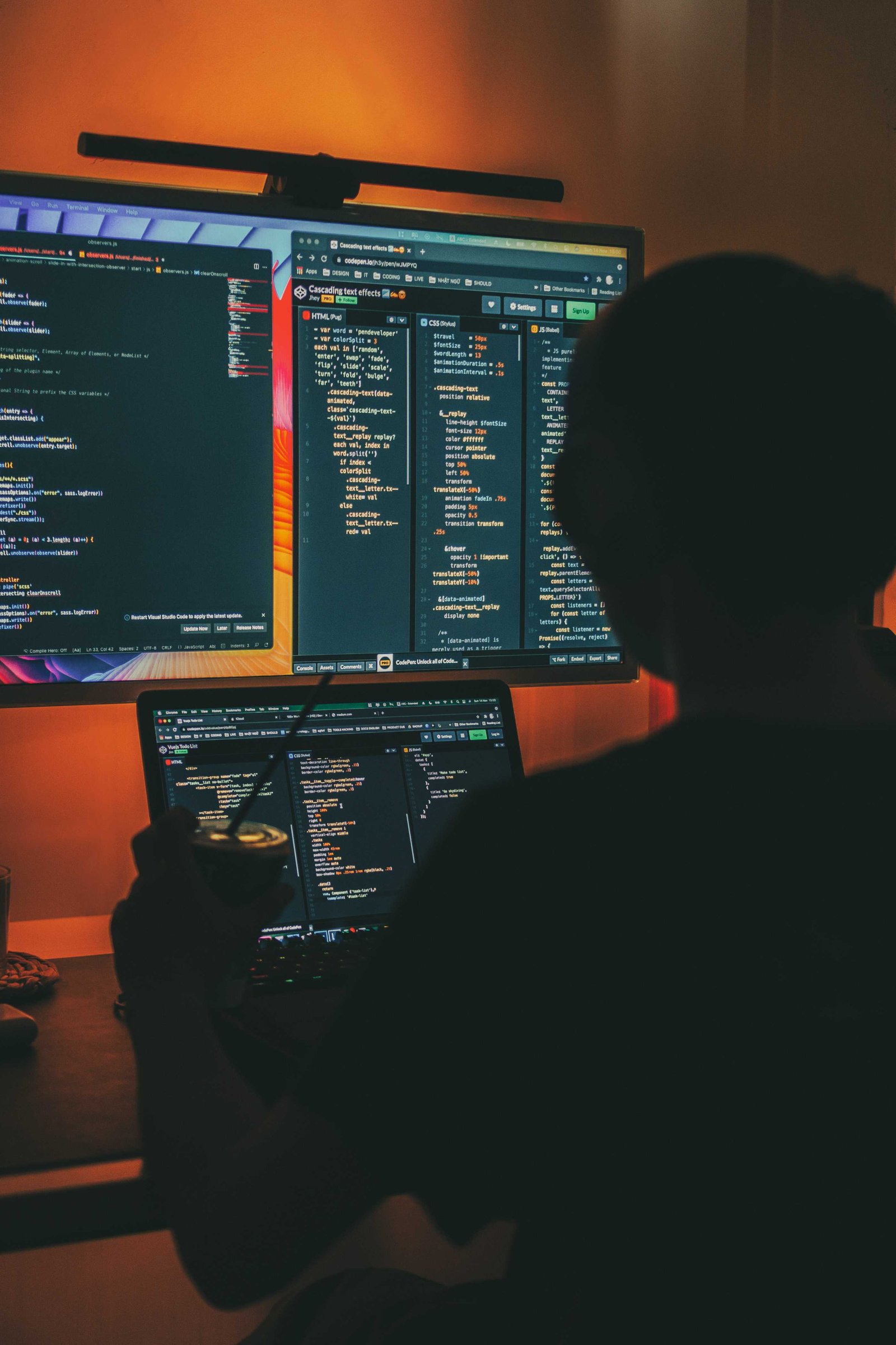 Custom web solution development process illustration